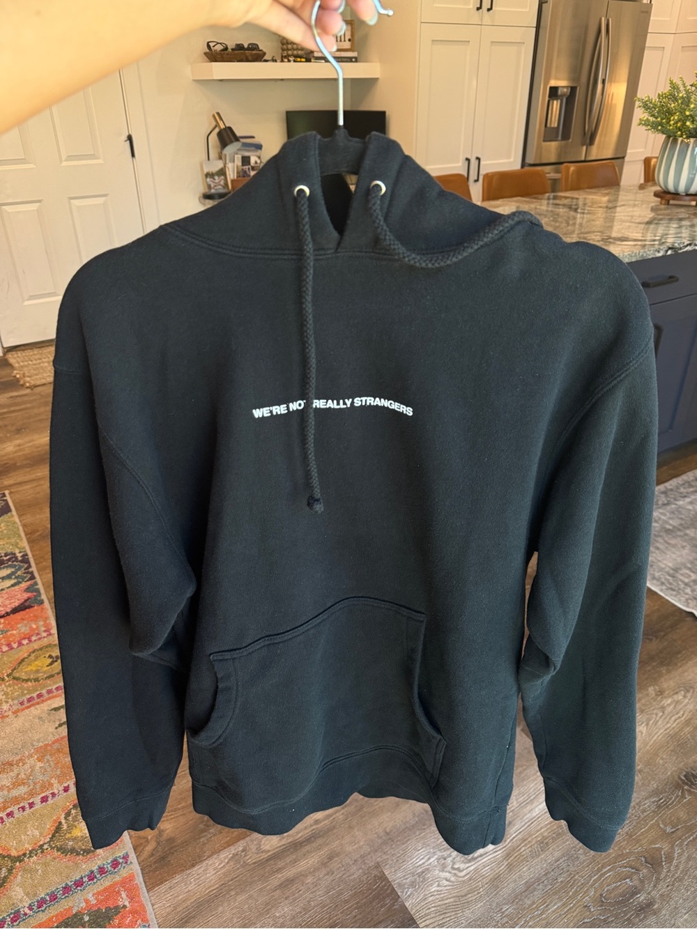 Black Pullover Hoodie